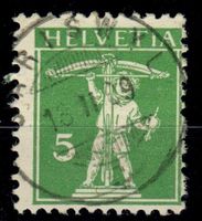 CH - Tellknabe - SBK Nr. 125 - Vollstempel Säriswyl BE