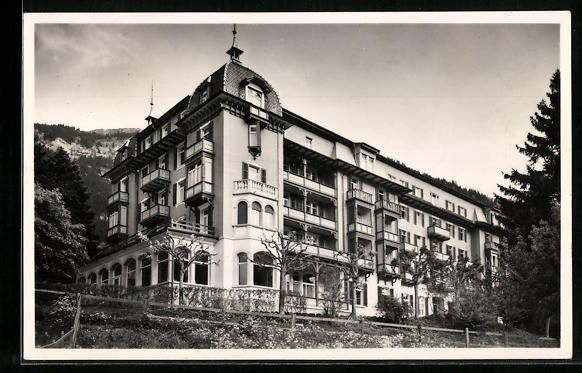 Cartoline postali: AK Lungern, vor dem Haus St. Josef – Usato da Berlin venduto da bartko-reher