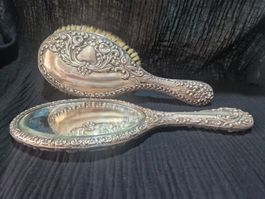 Antikes Toiletten-Set Sterling Silber (925)