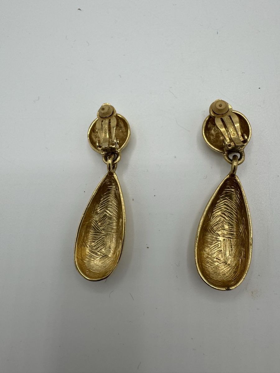 Orecchini pendenti & Orecchini a lobo: Givenchy, boucles d'oreilles pendantes vintage, – Usato da Vésenaz venduto da Angela.C3 2