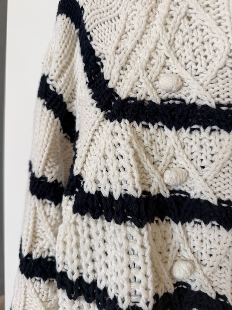 Lieblingsstück Maglioni & Felpe: Lieblingsstuck Pullover gestreift weiss blau Grösse 40 – Usato da Langnau am Albis venduto da Schneeflocke92 1