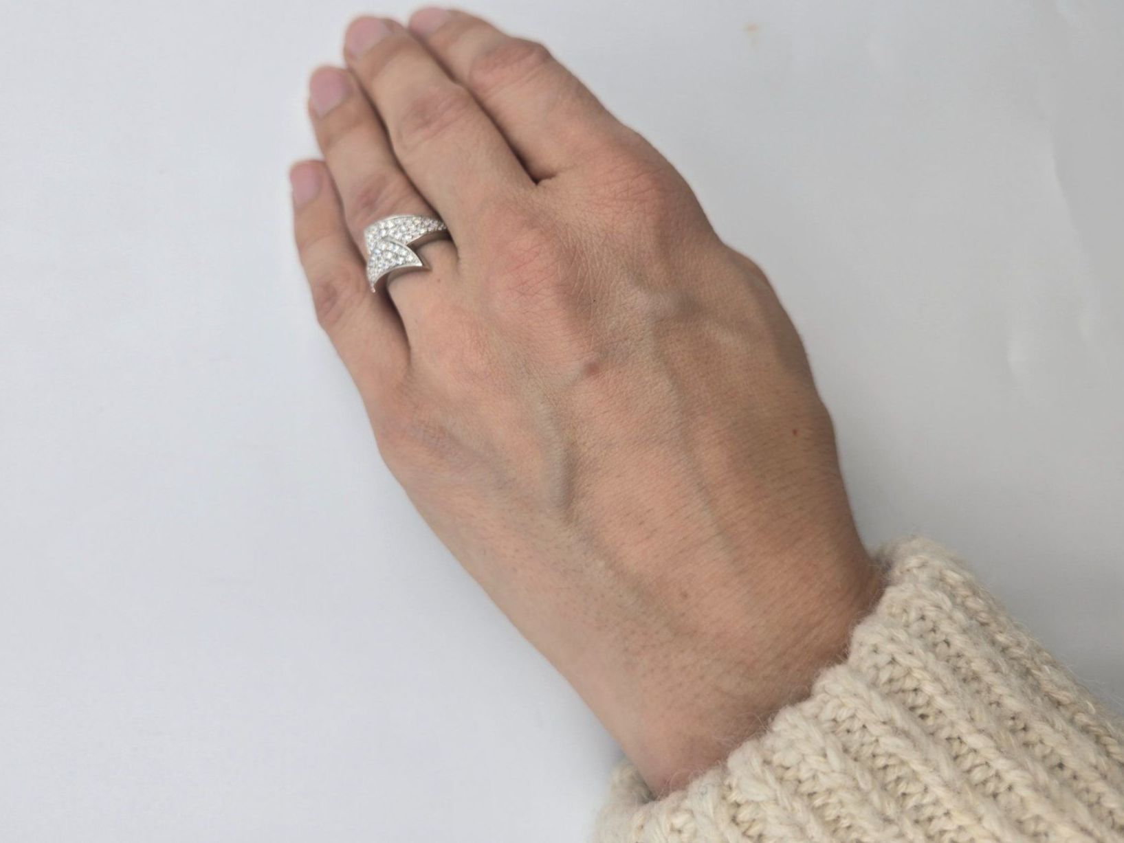 Anelli: Ring Silber 925 Zirkonia Gr. 54 – Nuovo e nell'imballaggio originale da Zug venduto da gold.schmuck 1