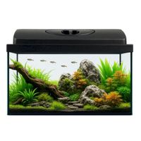 GarPet Aquarium 40x25x25 + Abdeckung LED