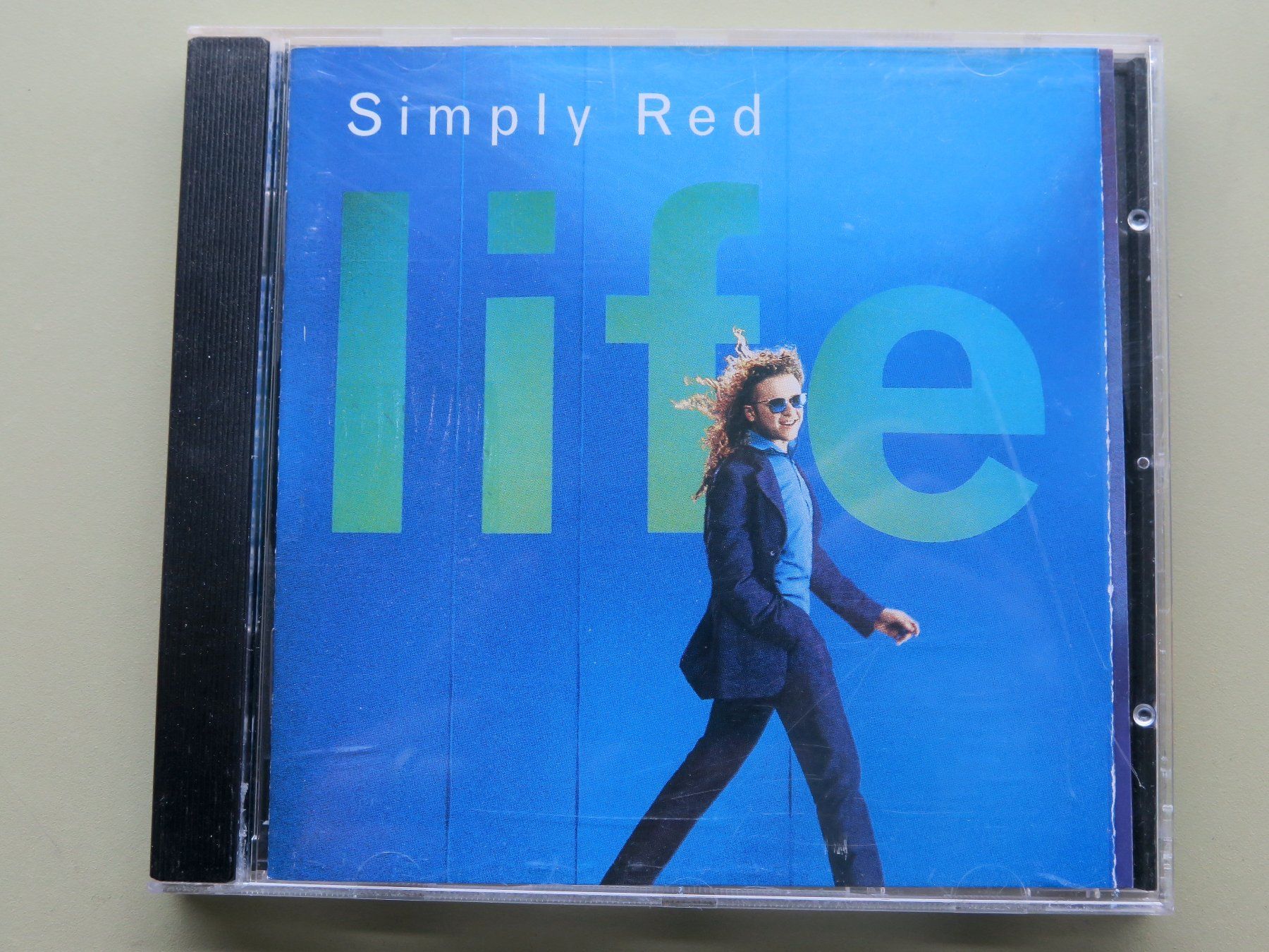 CDs: (p) CD SIMPLY RED: Life, 1995 – Gebraucht aus Bern von Balzamico