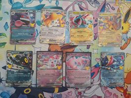 8 cartes EX 30 ans en francais pokemon