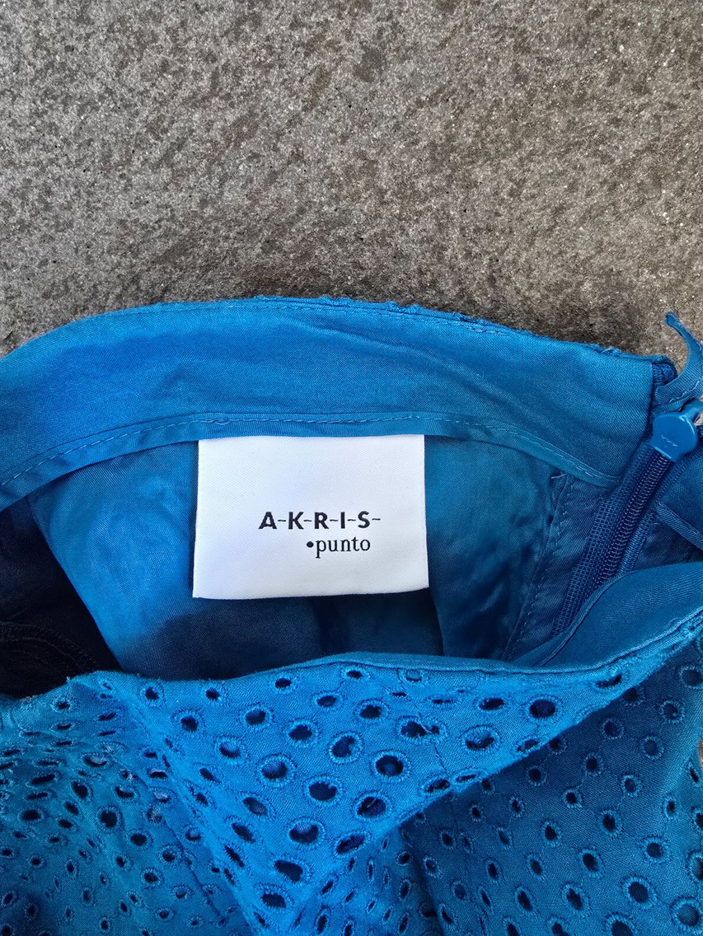 Akris Top: Akris, F 36, Blau – Usato da Basel venduto da Inve 5