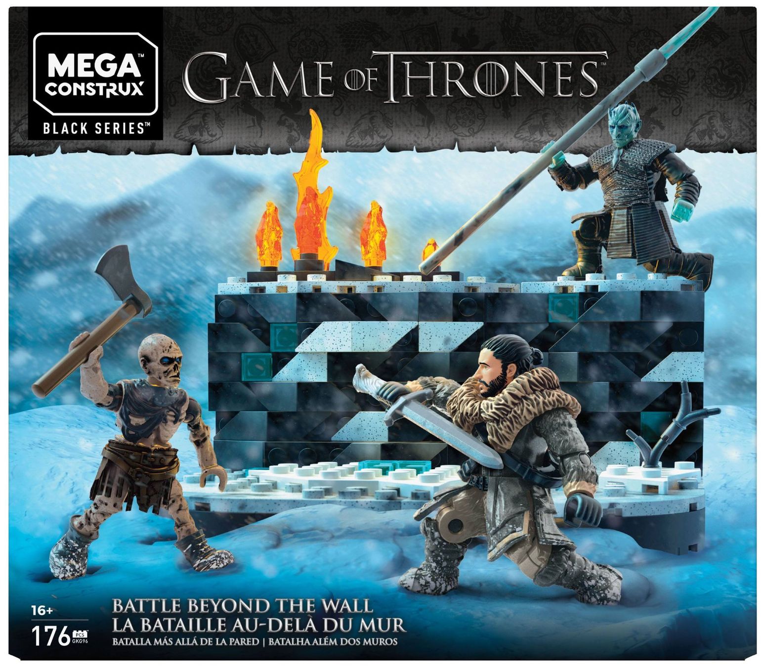 Lego Kit di costruzioni: Mega Construx Black Series Battle Beyond The Wall – Nuovo e nell'imballaggio originale da St-Imier venduto da ATTAKSHOP 3