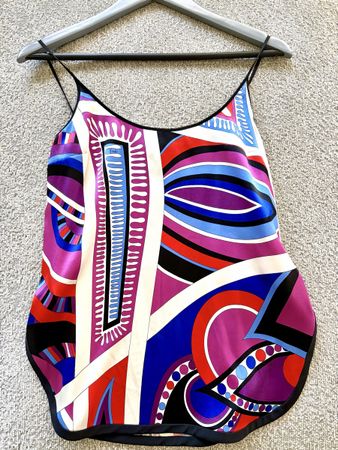 Pucci silk top size IT 38