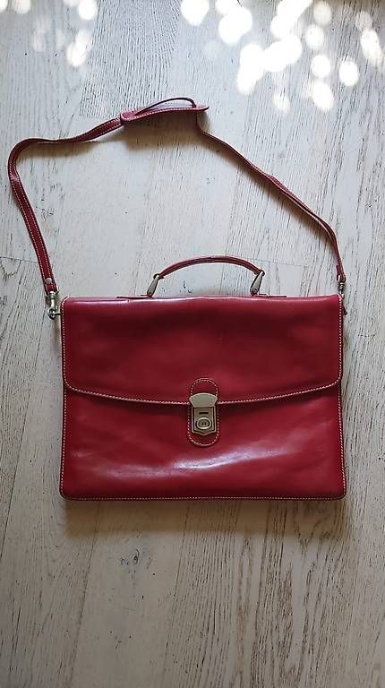 Koffer & Taschen: Aktentasche Ledertasche made in Italy – Gebraucht aus Uetendorf von Neuenberg
