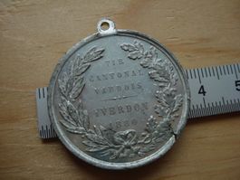 (W2) Schützenmedaillen Yverdon 1880 WM ( Richter 1579)