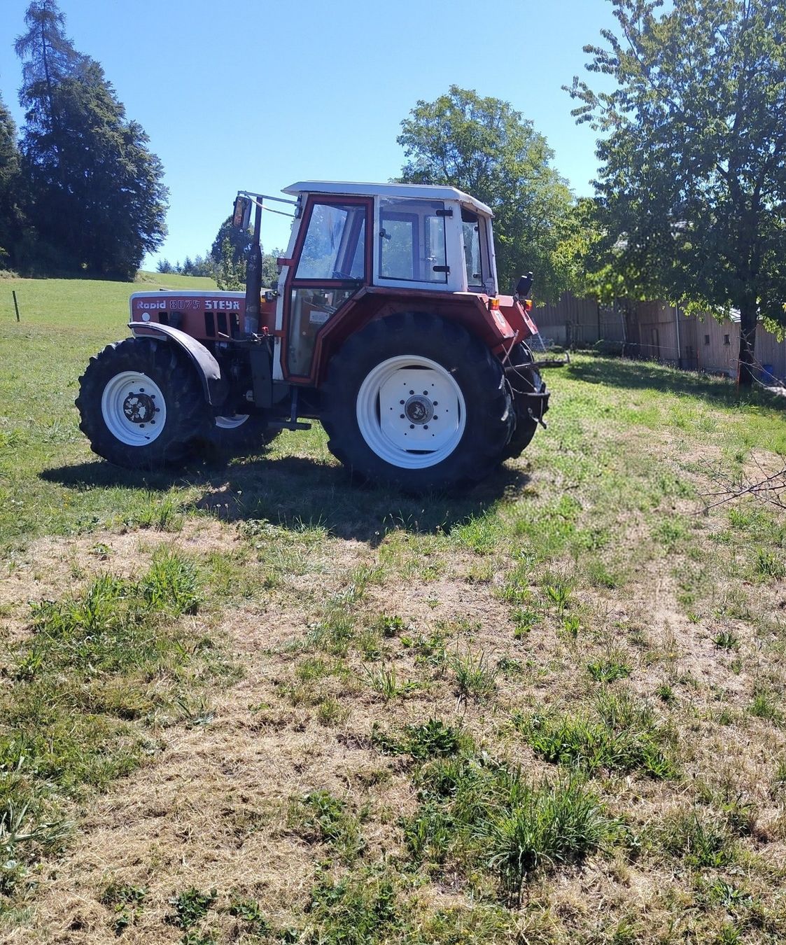 Steyr Trattori: Steyr 8075 Allrad – Usato da Herisau venduto da kobiza 1