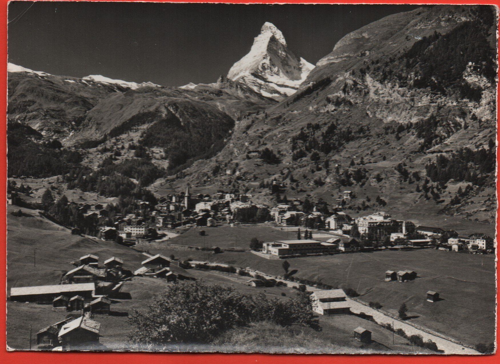 Ansichtskarten: ZERMATT mit Matterhorn – Gebraucht aus Jona von philajona