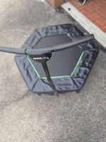 Fitness Trampolin mit Haltegriff