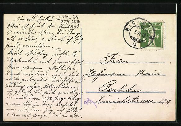 Cartoline postali: AK Rigi-Kulm, Rigi-Staffel mit Kulm – Usato da Berlin venduto da bartko-reher 1
