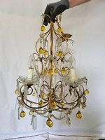 [Brocante] Lustre cage ancien