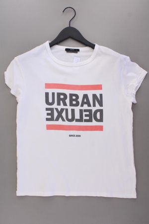 Set Printshirt Gr. 34 Kurzarm weiß