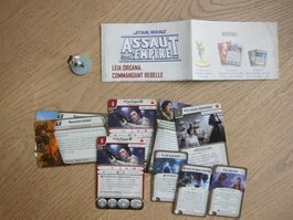 Star wars assaut sur l'empire Leia Organa Commandant Rebelle