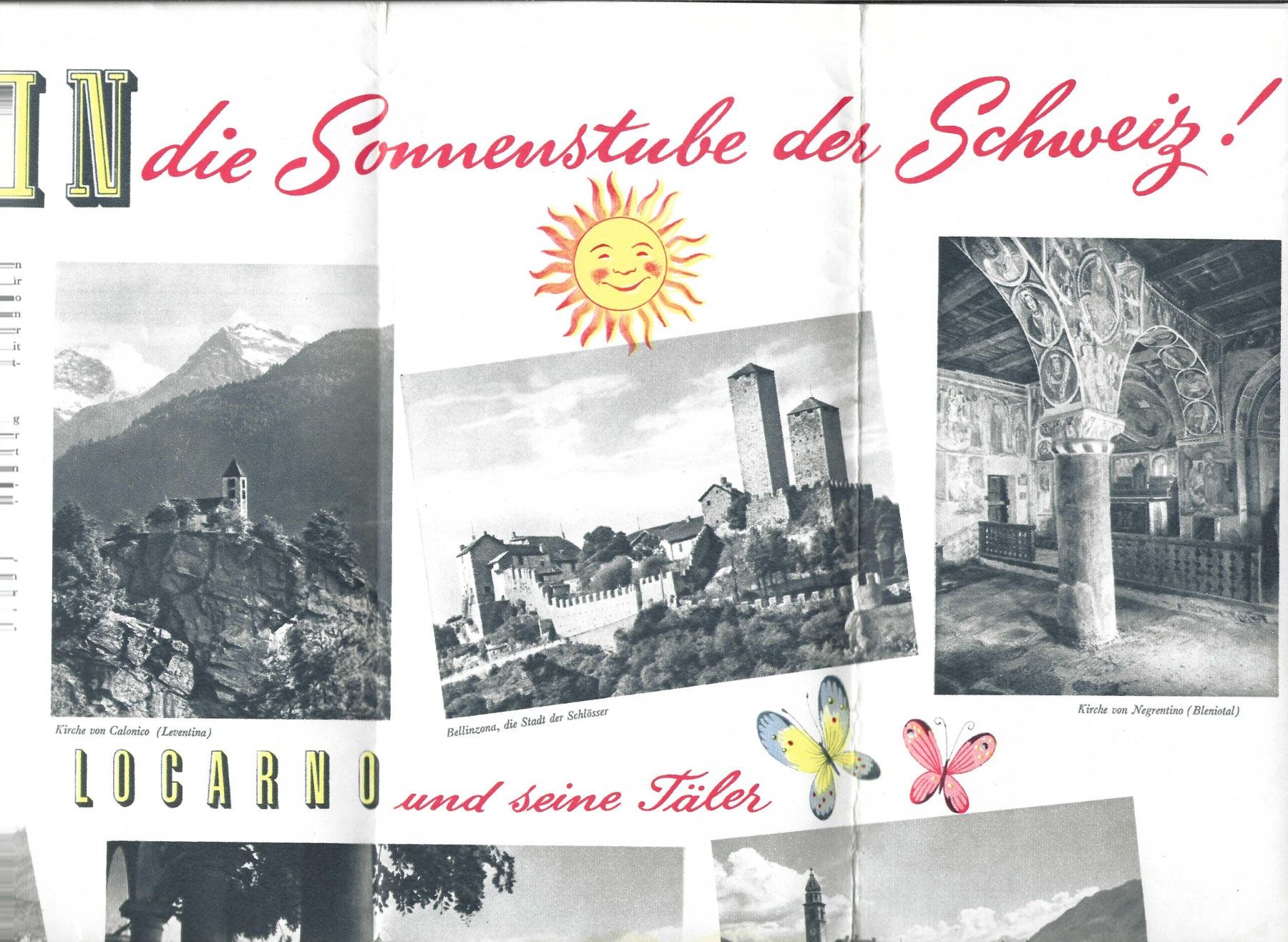 Documenti: Ticino, altes Werbeprospekt, – Nuovo (secondo la descrizione) da Wildhaus venduto da Brunphil 2