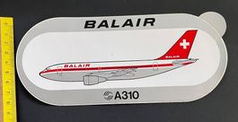 BALAIR, A310 / Aufkleber vintage