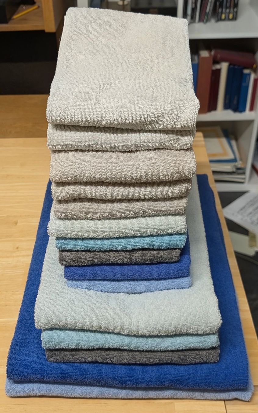 Serviettes de bain: Frottéewäsche 15 Stk – D'occasion à St. Erhard par taz1205 1