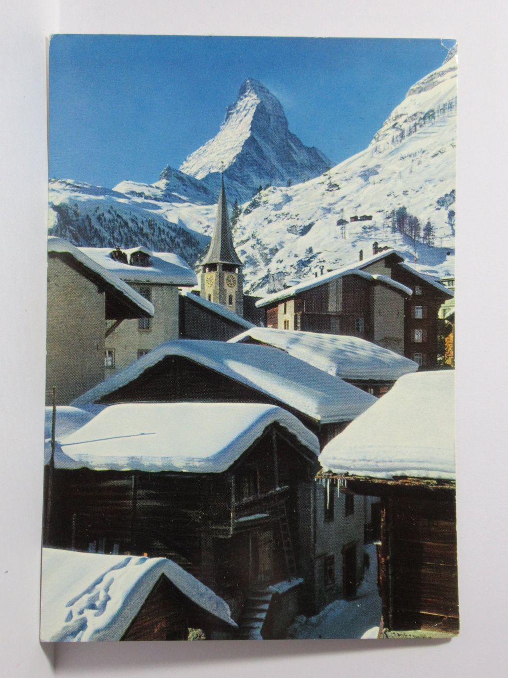 Cartoline postali: Zermatt , Matterhorn  1966 – Usato da Grenchen venduto da Bluemchen1900