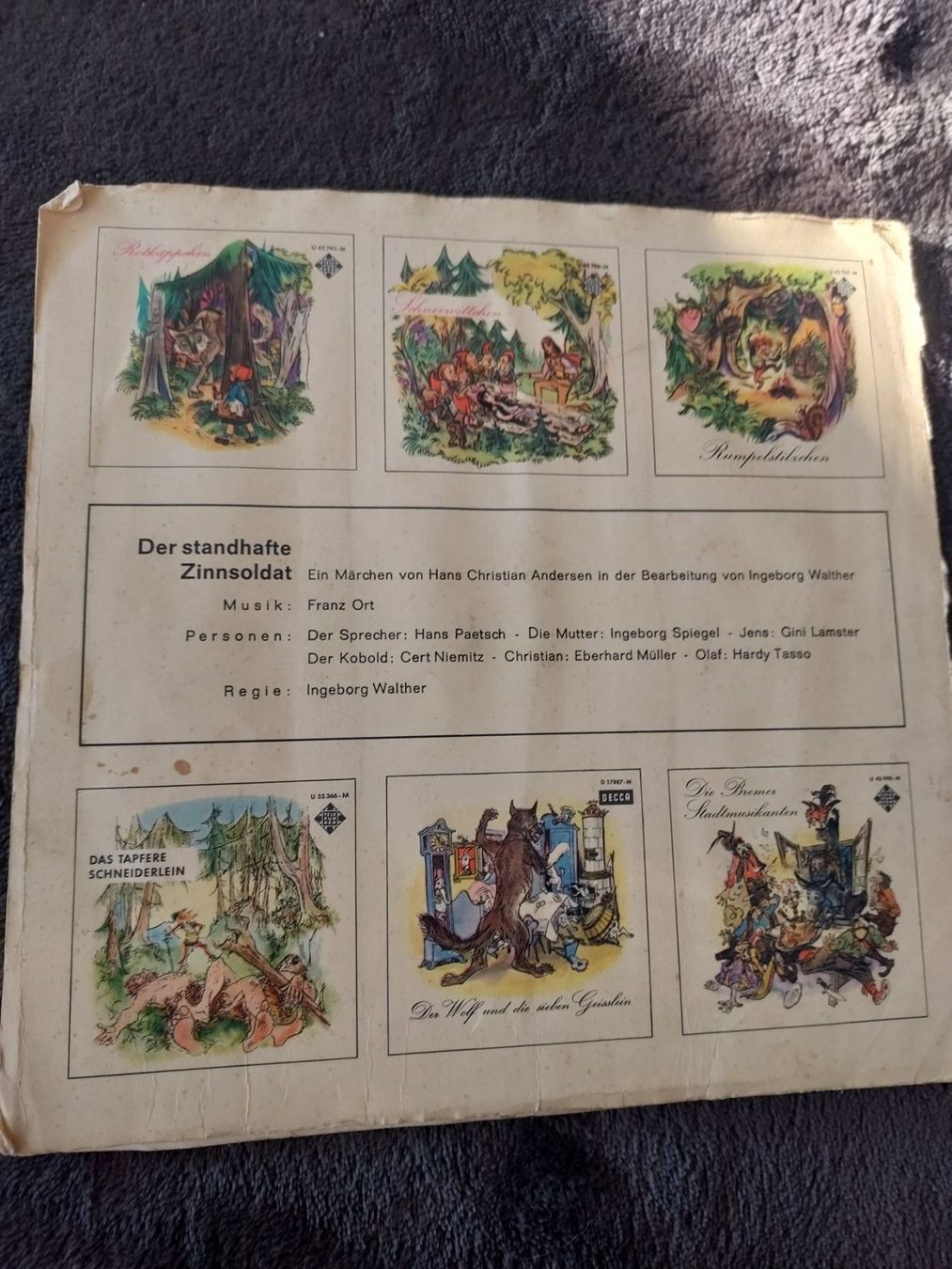 Schallplatten: Der standhafte Zinnsoldat – Gebraucht aus Dübendorf von Seth2167 1