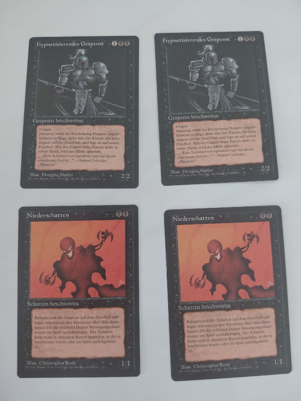 Magic The Gathering Sammelbilder & Trading cards: Foreign Blackbordered MTG – Gebraucht aus Kehrsatz von Jadeeeee