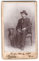 Fotografie Stahala, Wien, junger Mann im
