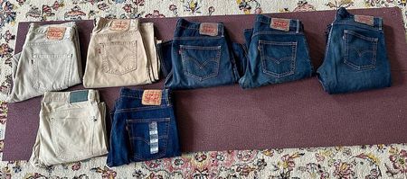 6 paires de Levi's