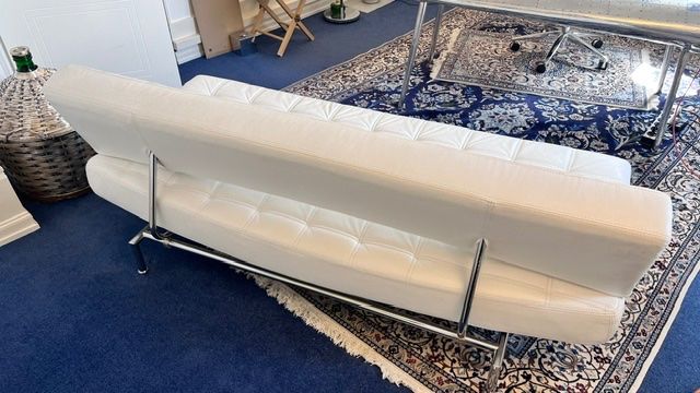 Pfister Divani: Bettsofa Leder weiss – Usato da Zollikon venduto da jue_s7nm 2