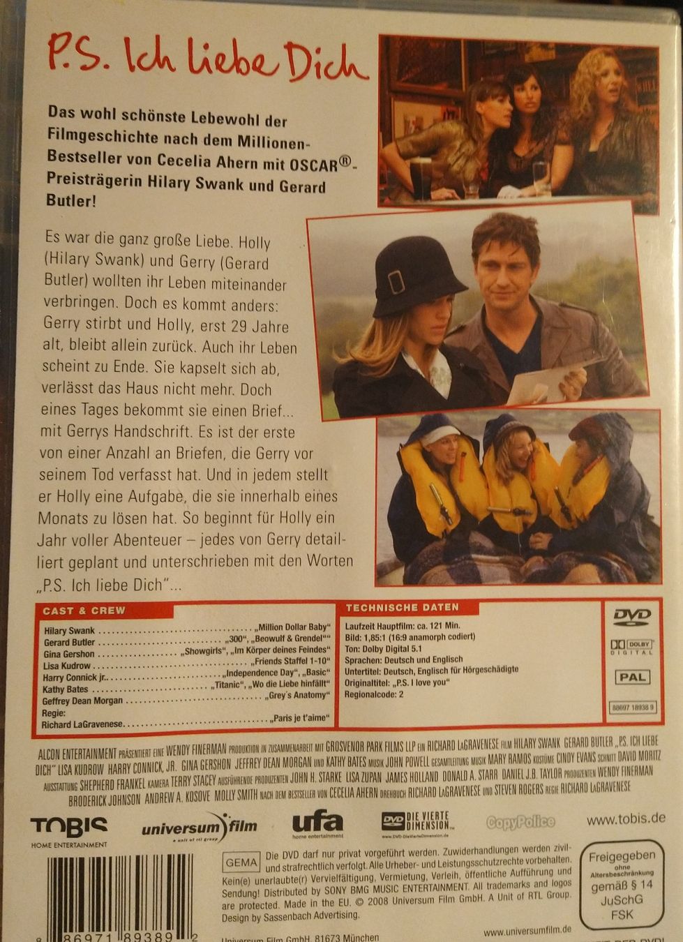 Tutti i DVDs: P.S. Ich liebe Dich – Usato da Wetzikon ZH venduto da GUAIO 1
