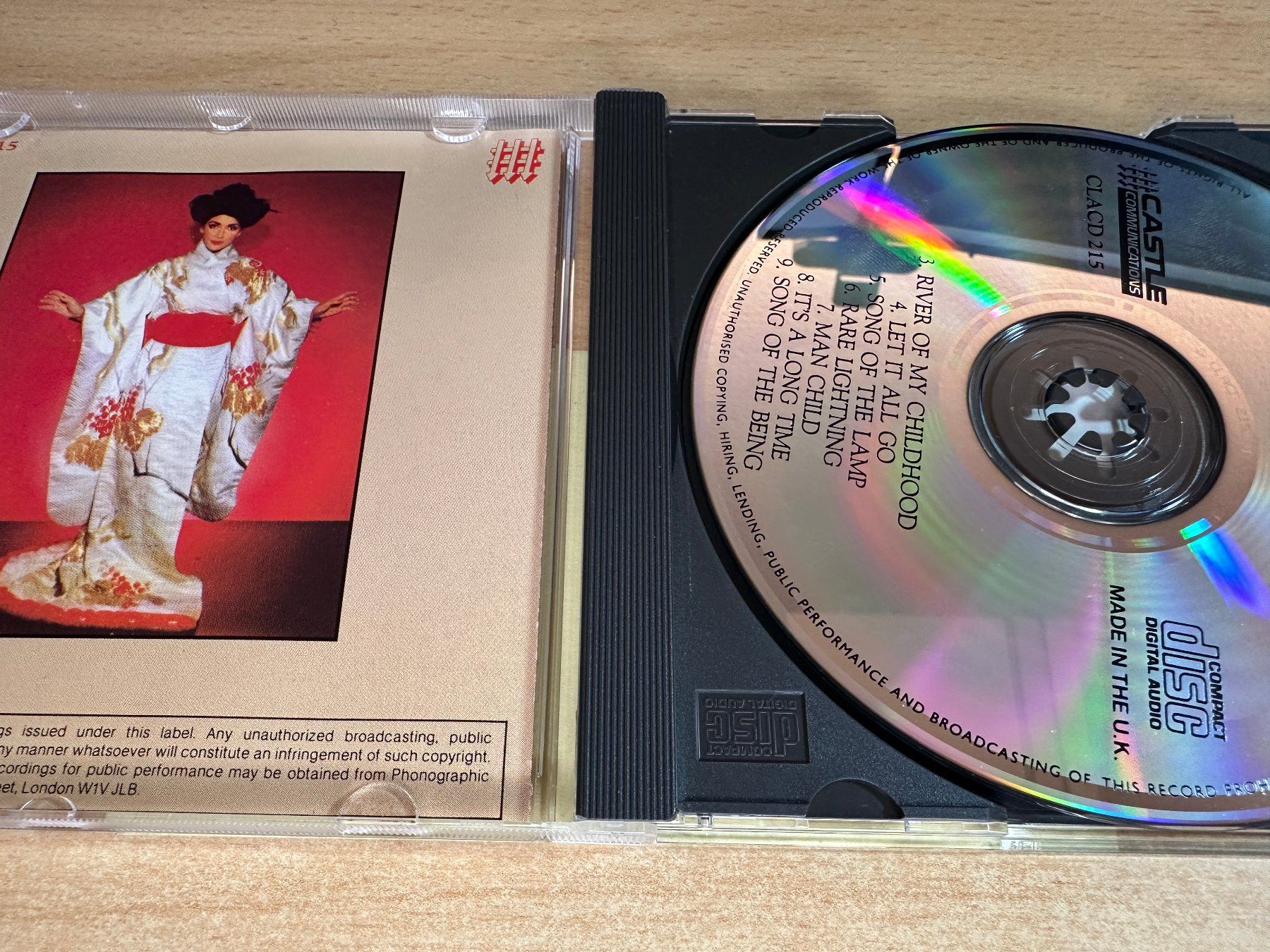 CD: E2 Sally Oldfield – Playing In The Flame – Usato da Rikon im Tösstal venduto da Alpenmutz 2