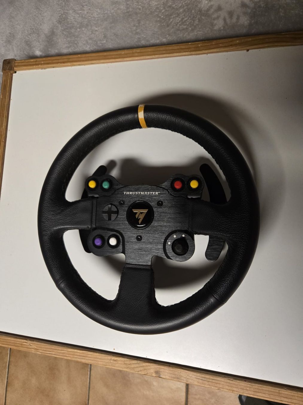 Thrustmaster Controller: Volant Thrustmaster TM leather 28GT – Usato da Poliez-le-Grand venduto da Lea_2wl5 9