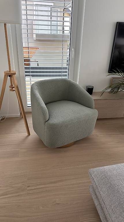 Poltrone: Fauteuil en bloucé vert clair – Usato da Corseaux venduto da erw_6b9b