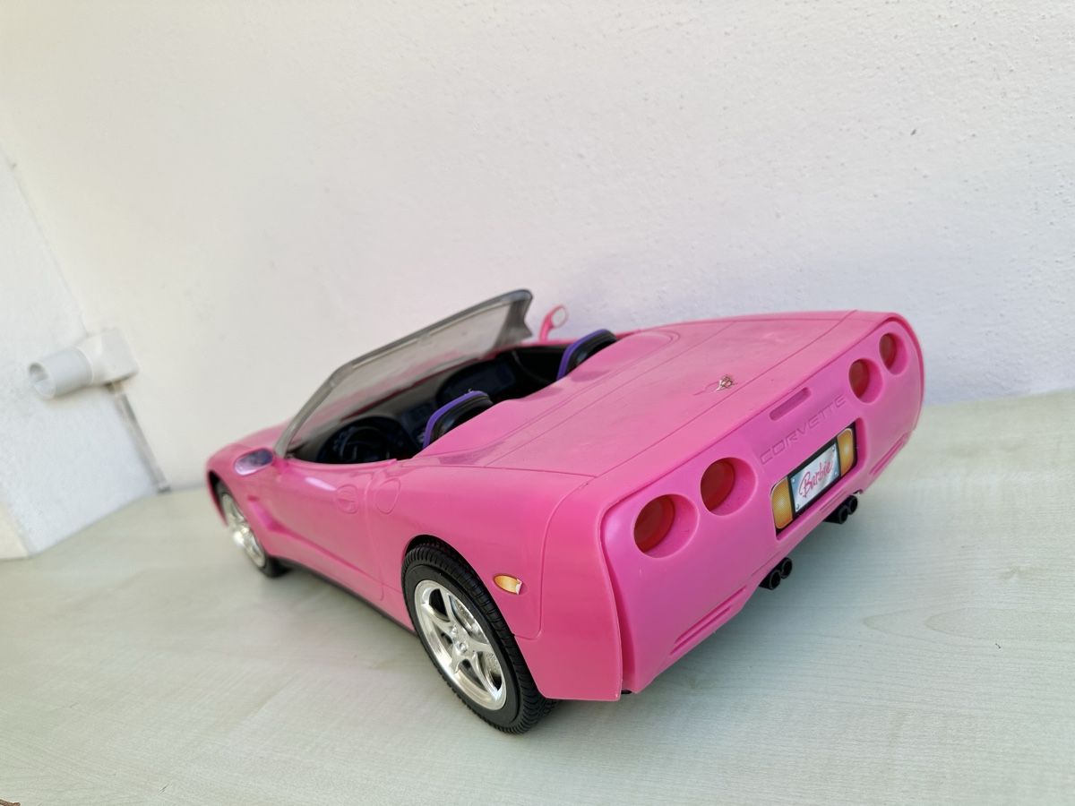 Poupées: Barbie Light Pink Corvette Cabrio Auto – D'occasion à Zürich par Kat_5557 2