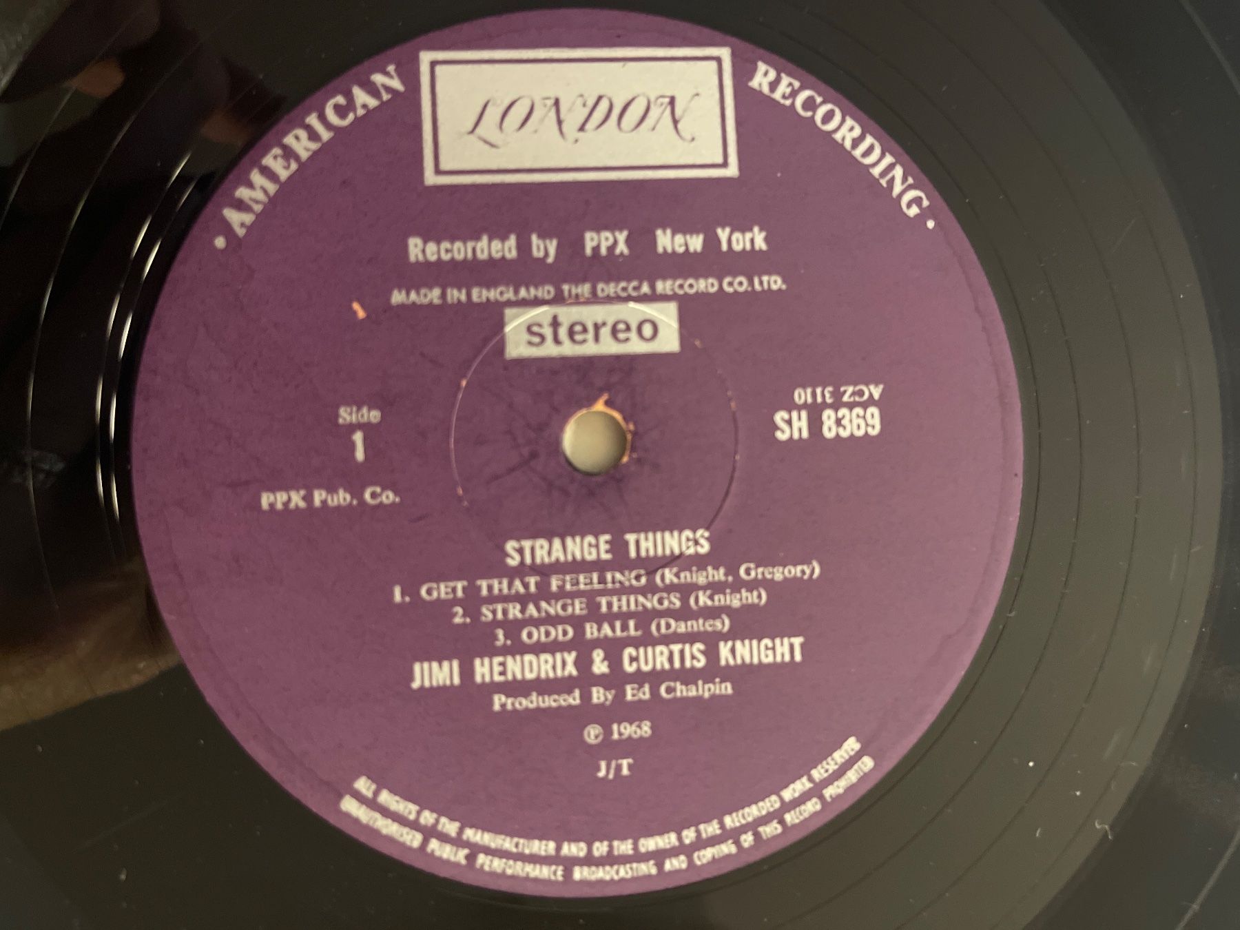 Dischi in vinile: A73/Jimi Hendrix - Curtis Knight - Strange Things – Usato da Frutigen venduto da Philippe_jsp 2