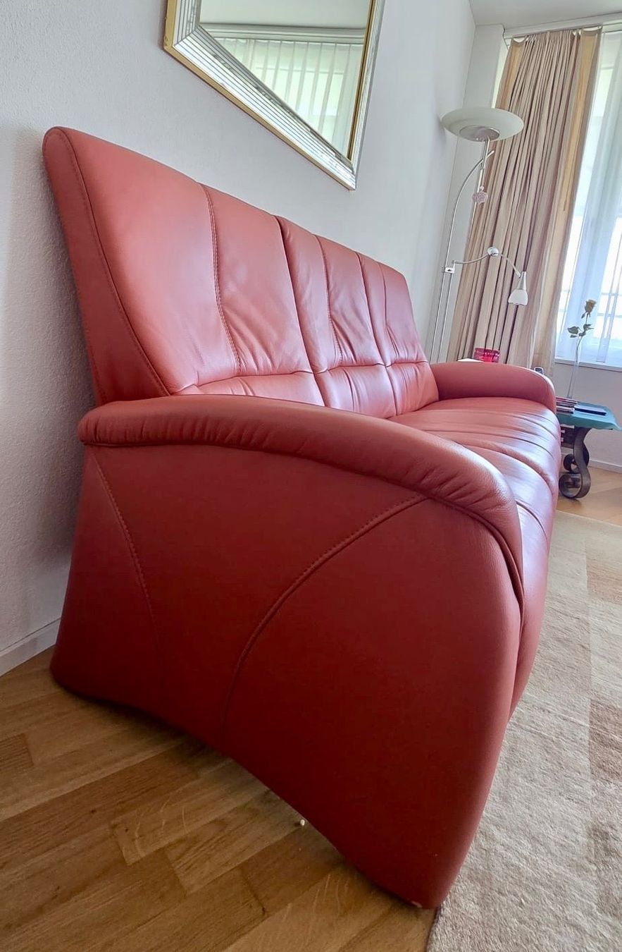 Himolla Divani: 3er Sofa der Marke Himolla - Echtleder – Usato da Luzern venduto da KKEKLU 2