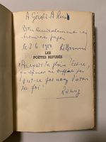 TRES RARE - 1948 Les poètes refusés REB R.E. Bernard Suisse