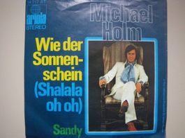Vinyl Single Michael Holm - Wie der Sonnenschein