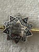 Pandora Stern Anhänger "Wish Upon a Star" neuwertig