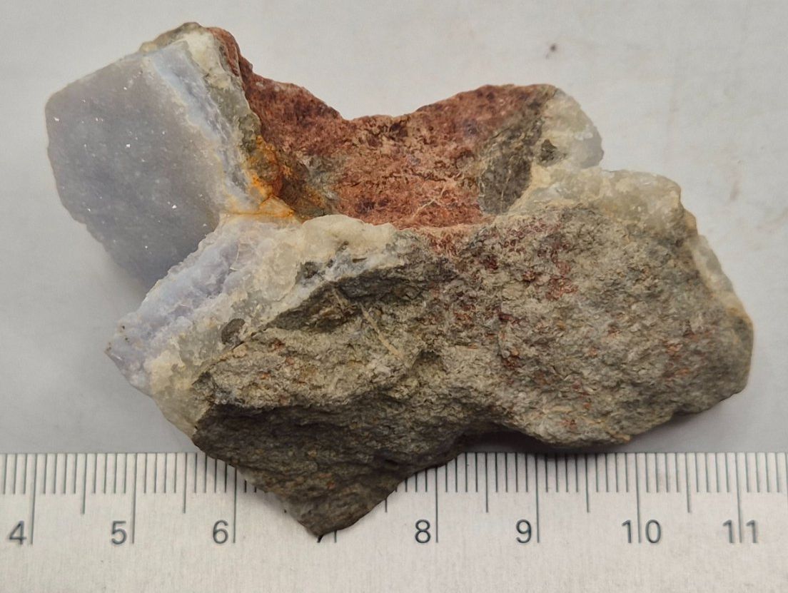 Mineralien & Heilsteine: Lagenachat "Blue lace",  (75) – Neu und originalverpackt aus Winterthur von LukasMineralienOase 2