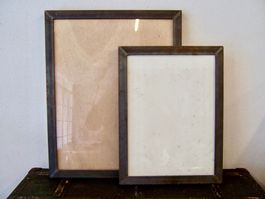 Bilderrahmen Rahmen Eisen Metall Rost 50 x 40 cm 3.8kg