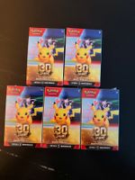 12 Verfügbar Pokémon 30 Jahre  Booster Bundle DE / Seald