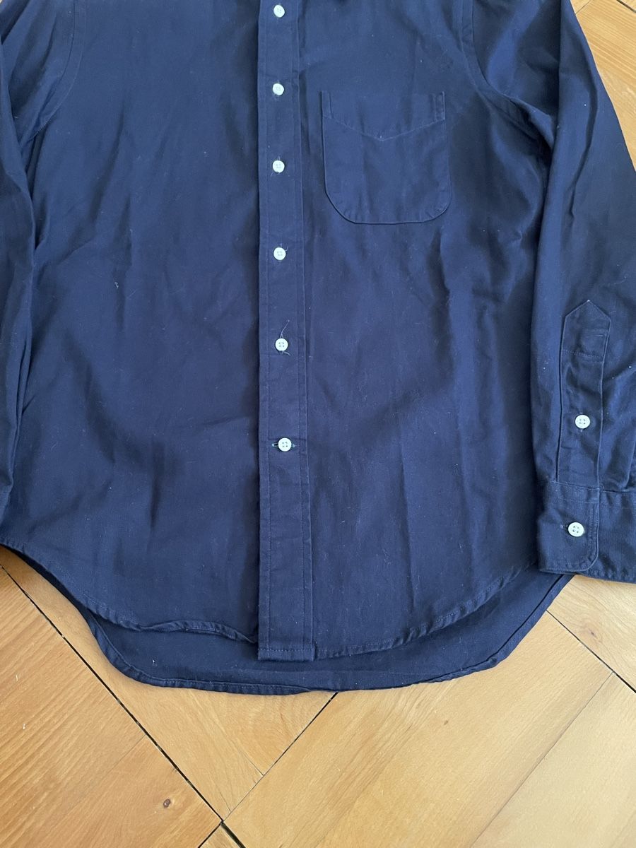 Camicie: Gitman Bros Vintage Hemd - Tiefes Navy Blau - S – Usato da Zürich venduto da Rollladen 1