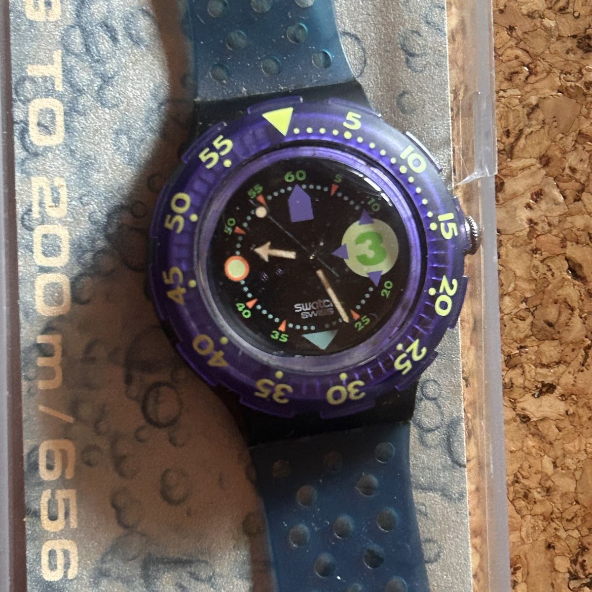 Swatch Orologi: Swatch Scuba 200 Vintage VIOLET – Nuovo (secondo la descrizione) da Laufen venduto da Bellavitaboom 2