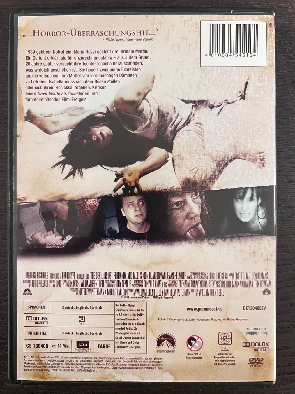 Tous les DVDs: Devil Inside – D'occasion à Zürich par FilmFreunde 1