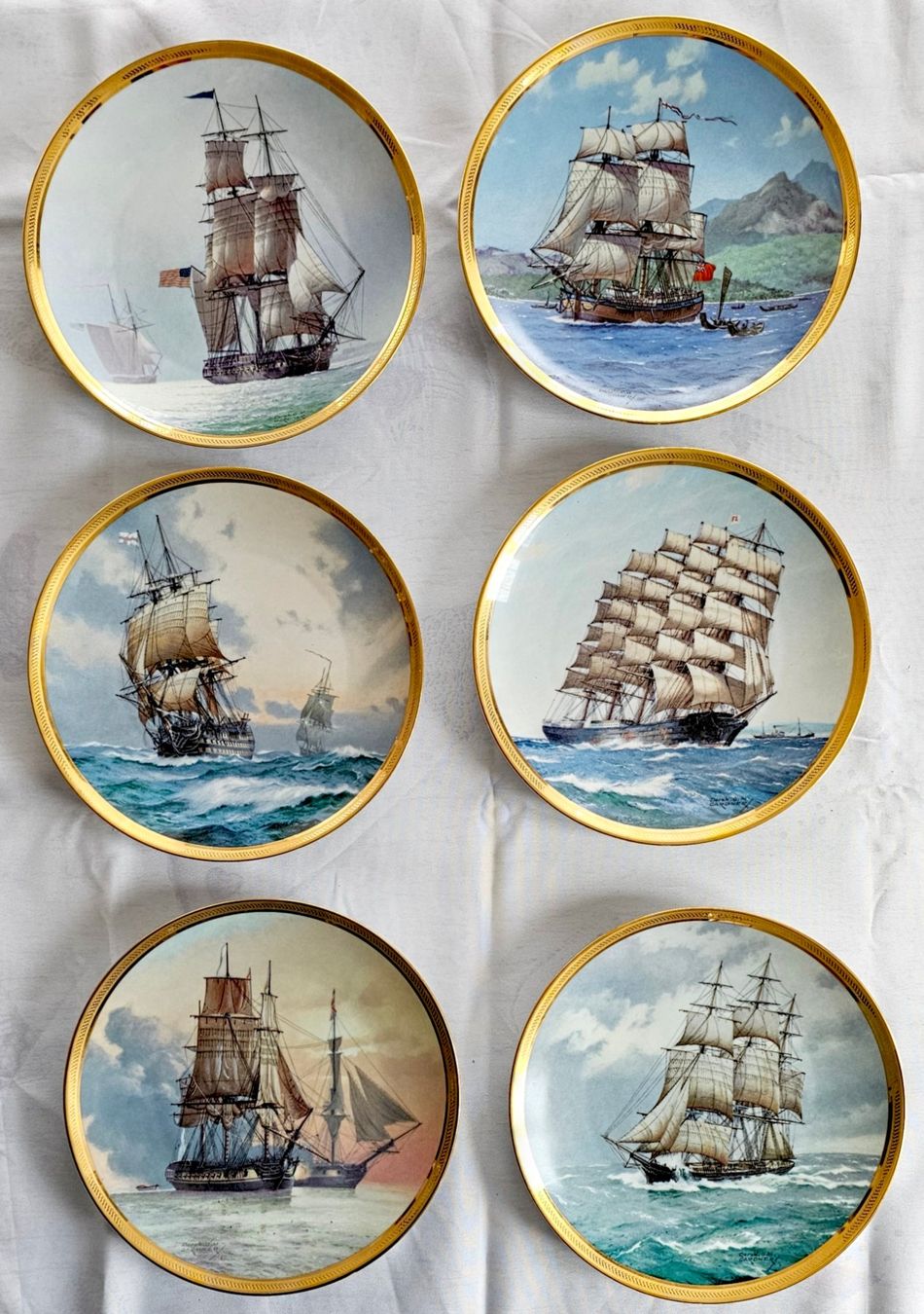 Teller: Sammelteller Segelschiffe – Gebraucht aus Walenstadt von pedroju-1