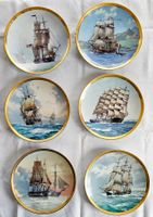 Sammelteller Segelschiffe