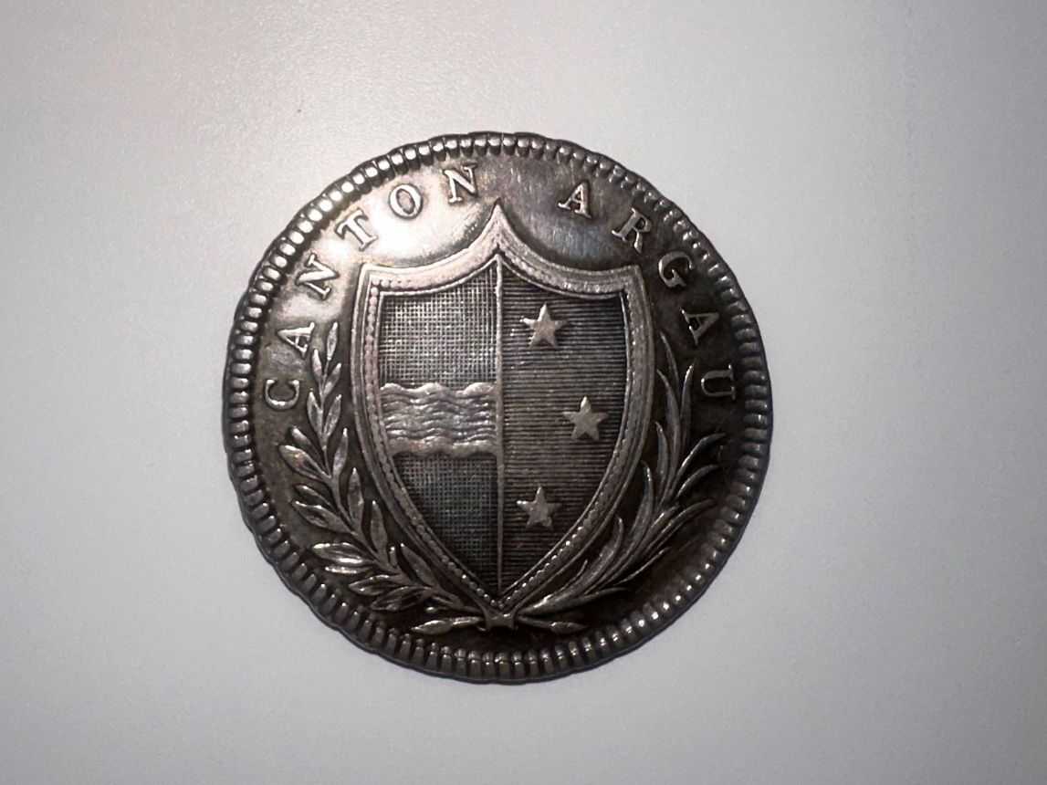 Tutti le monete: 20 Batzen 1809 Aargau ss+ – Usato da Zürich venduto da foxypann 1