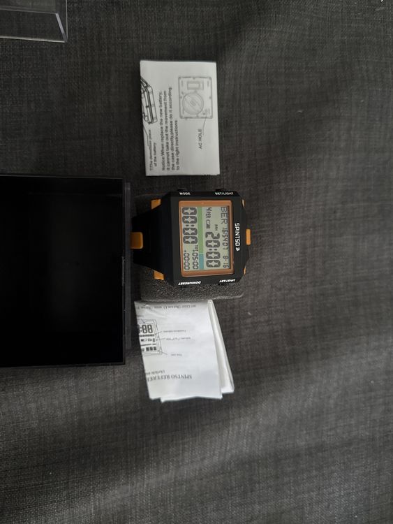 Spintso Pro Orange Referee Watch Manual (Neu (gemäss Beschreibung